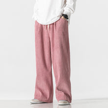 Load image into Gallery viewer, Retro Casual Corduroy Straight Leg Pants