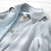 Load image into Gallery viewer, Loose-fitting Long Raglan Sleeve Trench Coat