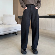 Load image into Gallery viewer, Thickened Woolen Curved Loose Casual Trousers