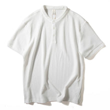 Load image into Gallery viewer, Retro Textured Casual Polo Shirt