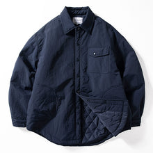 Load image into Gallery viewer, Quilted Loose Casual Lapel Coat