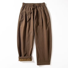 Load image into Gallery viewer, Casual Velvet Thick Straight Scimitar Pants