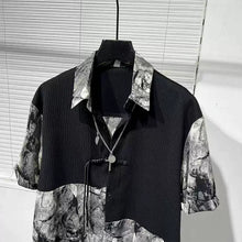Load image into Gallery viewer, Irregular Printed Loose Shirt