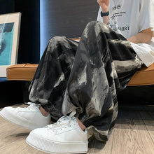 Load image into Gallery viewer, Vintage Tie-dye Ankle Trousers