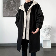 Load image into Gallery viewer, Fake Two Piece Hooded Windbreaker Jacket