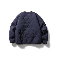 Load image into Gallery viewer, Retro Embroidery Plaid Thick Cotton Coat