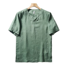 Load image into Gallery viewer, Casual V-neck T-shirt