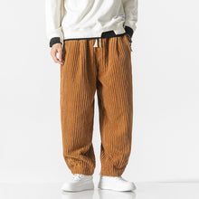 Load image into Gallery viewer, Loose Corduroy Harem Pants