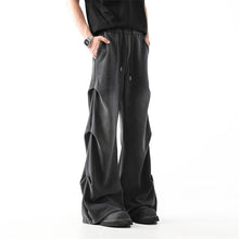 Load image into Gallery viewer, Heavy Pleated Wide-leg Casual Pants