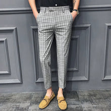 Load image into Gallery viewer, Casual Plaid Printed Thin Summer Pants