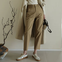 Load image into Gallery viewer, Loose Casual Wide-leg Cropped Trousers