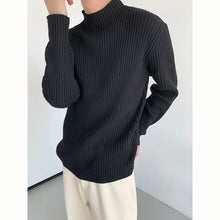 Load image into Gallery viewer, Slim Fit Half Turtleneck Base Knit Sweater