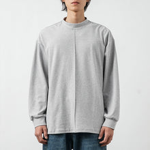 Load image into Gallery viewer, Half Turtleneck Solid Long Sleeve T-shirt