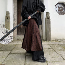 Load image into Gallery viewer, Patchwork Wide-leg Casual Culottes