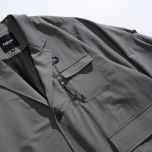 Load image into Gallery viewer, Loose-fitting Curved Lapel Blazer