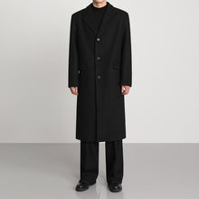 Load image into Gallery viewer, Mid-length Loose Woolen Coat