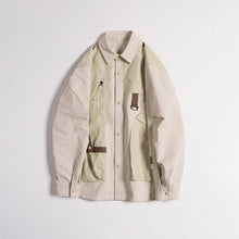 Load image into Gallery viewer, Fake Two-piece Lapel Work Jacket