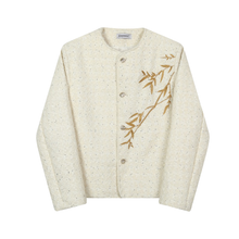 Load image into Gallery viewer, Embroidered Woven Wool Short Jacket