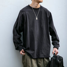 Load image into Gallery viewer, Loose Washed Crew Neck Casual Sweatshirt