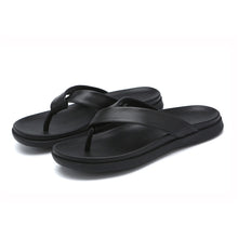 Load image into Gallery viewer, Summer Leather Non-slip Flip Flops