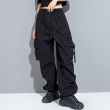Load image into Gallery viewer, Casual High Waisted Loose Wide Leg Pants