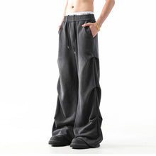 Load image into Gallery viewer, Heavy Pleated Wide-leg Casual Pants
