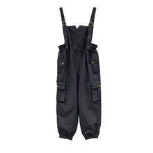 Load image into Gallery viewer, Overalls Waist Drawstring Loose Casual Harem Pants