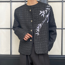 Load image into Gallery viewer, Embroidered Woven Wool Short Jacket
