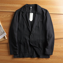 Load image into Gallery viewer, American Retro Casual Linen Blazer
