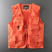 Load image into Gallery viewer, Multi-pocket Loose Casual Work Vest