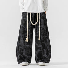 Load image into Gallery viewer, Retro Tie-dye Casual Straight Wide-leg Pants