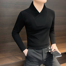 Load image into Gallery viewer, V-neck Slim Fit Bottoming Shirt