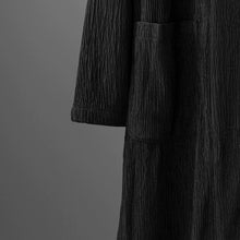 Load image into Gallery viewer, Vintage Long Solid Color Cardigan