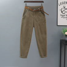Load image into Gallery viewer, High Waist Loose Harem Casual Pants