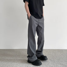 Load image into Gallery viewer, Black Slim Straight Pants