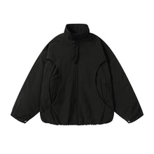 Load image into Gallery viewer, Retro Loose-fitting Thick Stand-up Collar Jacket