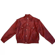 Load image into Gallery viewer, Stand Collar Fake Two Piece Tie Dye Jacket