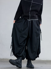 Load image into Gallery viewer, Strappy Wide Leg Ninth Pants
