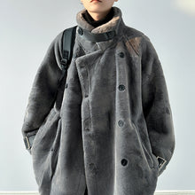 Load image into Gallery viewer, Retro Lambswool Thickened Cotton Jacket