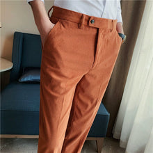 Load image into Gallery viewer, Corduroy Casual Business Straight Pants