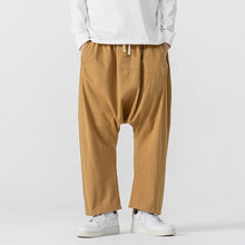 Load image into Gallery viewer, Retro Low Crotch Casual Loose Straight Wide Leg Pants