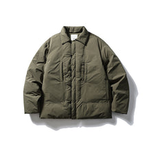 Load image into Gallery viewer, Solid Color Multi-pocket Loose Cotton Jacket