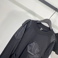 Load image into Gallery viewer, Irregular Stitching Workwear Long-sleeved Sweatshirt