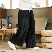 Load image into Gallery viewer, Thickened Corduroy Wide-leg Straight Pants