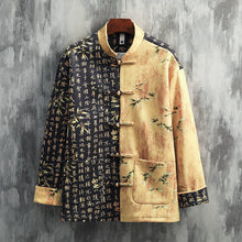 Load image into Gallery viewer, 【Lan Ting Xu】Button Calligraphy Tea Zen Shirt Top