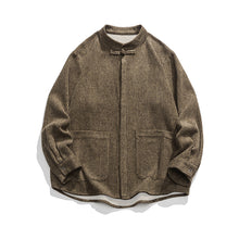 Load image into Gallery viewer, Stand Collar Retro Loose Casual Shirt