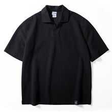 Load image into Gallery viewer, Retro Polo Shirt Loose Summer T-shirt
