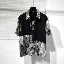Load image into Gallery viewer, Irregular Printed Loose Shirt
