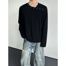 Load image into Gallery viewer, Japanese Retro Crossover Neck T-shirt