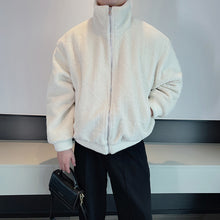 Load image into Gallery viewer, Winter Stand Collar Loose Polar Fleece Jacket